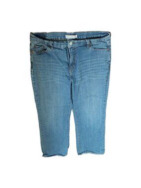 Levi’s 512 Women's Perfectly Slimming Bootcut Stretch Denim Blue Jeans Size 16M